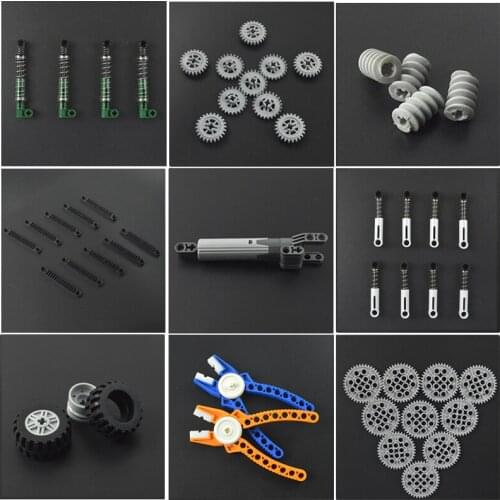Technology accessories Bulk Bricks MOC Parts Multiple sizes Technic 62821 Building Blocks Educational Compatible with lego