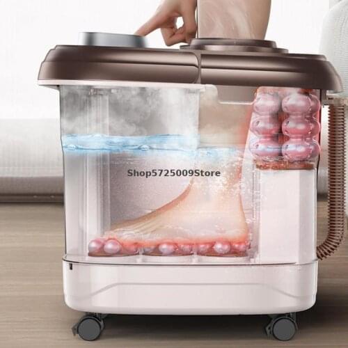 Foot Bathtub Foot Soaking Bucket Heating Constant Temperature Automatic Foot Washing Steam Electric Massage Household