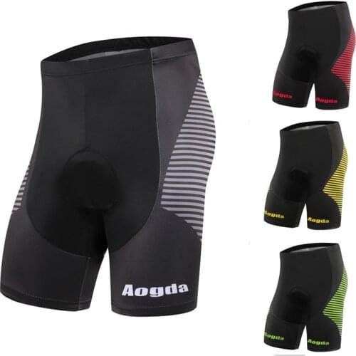 Aogda Pro Cycling Shorts Breathable 12D Pad Race Bicycle Shorts Men Summer Mtb Road Bike Shorts Ride For a Long Time