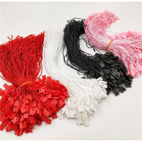 200Pcs/Lot Colorful Lanyard Single Hand Wearing Rope Hanging For Jewelry Tag/Price Tags/ Head Card/Hang Hang/Clothing Tag Rope