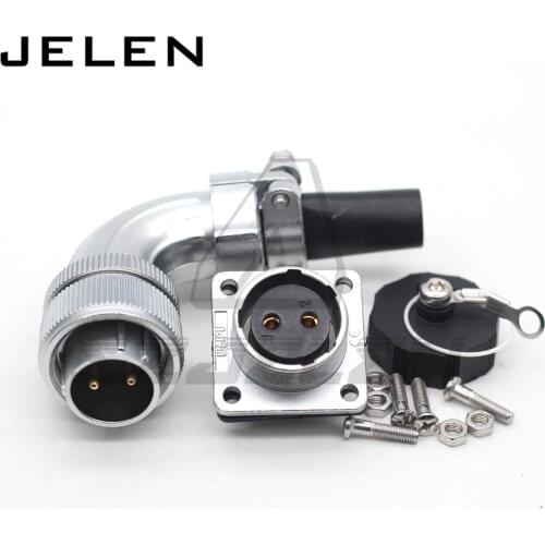 WEIPU WS20 serie 2 3 4 5 7 9 10 12 pin Right angle elbow plug socket connector, Metal waterproof connector IP67