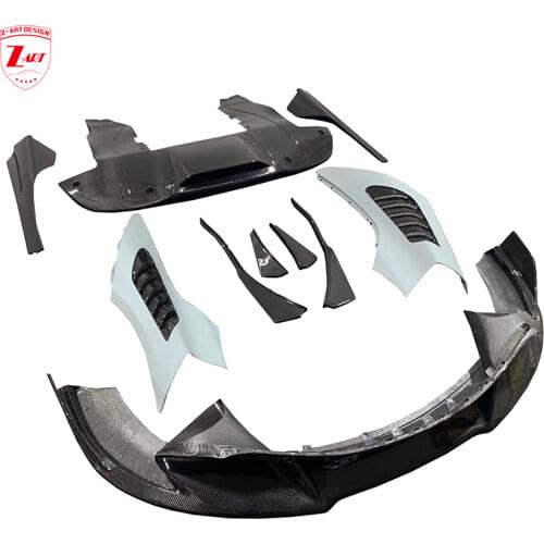 Z-ART for Mclaren 720S carbon fiber body kit for Mclaren 720S retrofit tuning kit for Mclaren 720S carbon fiber aerodynamic kit