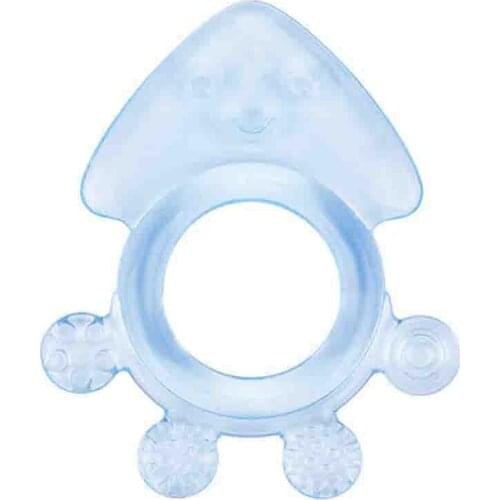 2 Colors Safety Cute Baby Teether Kids Silicone Soother Teething Chewable Pacifier Gifts Infants Hanging Toy Baby Care 1pcs