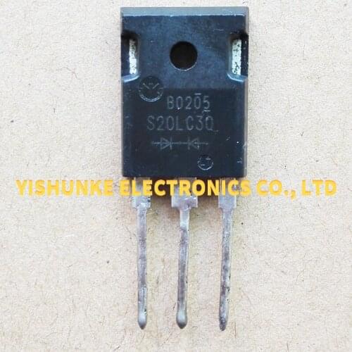 10Pcs S20LC30T 20LC30T S20LC30 S20LC20U S20LC20UST MTO-3P 20A 300V Super Fast Recovery Diode
