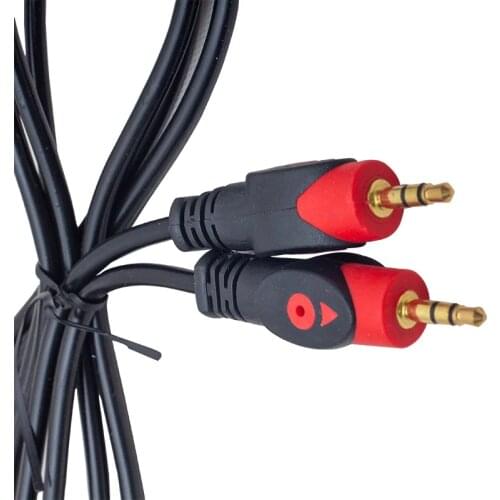 3.5 MM MALE/MALE 3 METERS STEREO AUX CABLE BOXED POWERMASTER
