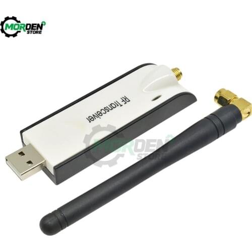 433Mhz CC1101 USB Wireless RFTransceiver Module 10mW USB UART Low Power Transparent Data Transmission MAX232 RS232