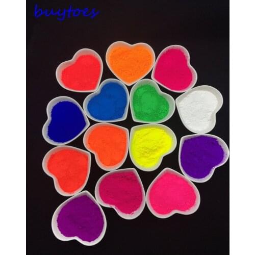 500g Neon Fluorescence Glimmer Nail Art Glitter Powder Dust Neon Color Designs DIY Pink For Gel Nail Polish Manicure Tools