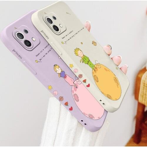Pretty Princess Phone Case For Xiaomi Mi 11 10T 10T Pro 10 S lite Ultra 9T 9 8 Note 10 Pro Poco F3 F2pro X2 Silicone Cover