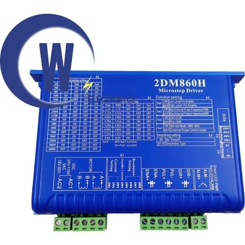 CNC 34/86 two-phase digital stepper motor driver 2DM860H mach3 engraving machine CNC system stepper motor driver