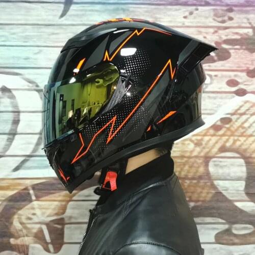 Full face racing helmet DOT approved series Capacete Casco helmet motorcycle Personality corner motocross helmet