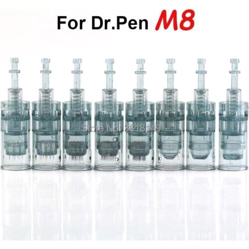 Dr. Pen M8 Needle Cartridge Electric Derma Rolling Bayonet Cartridges 11 16 36 Tattoo Needle Micro Skin Needling Tip Derma Stamp