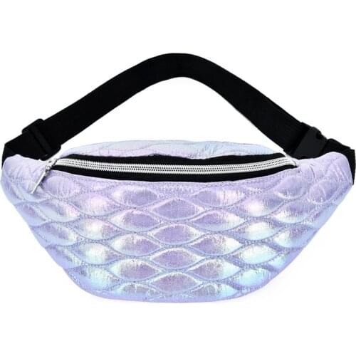 Cute Mini Women Waist Pack Case Bag New Design Gradient Color Fanny Pack for Ladies Phone Pouch Chest Waist Fashion Bag Hip Case
