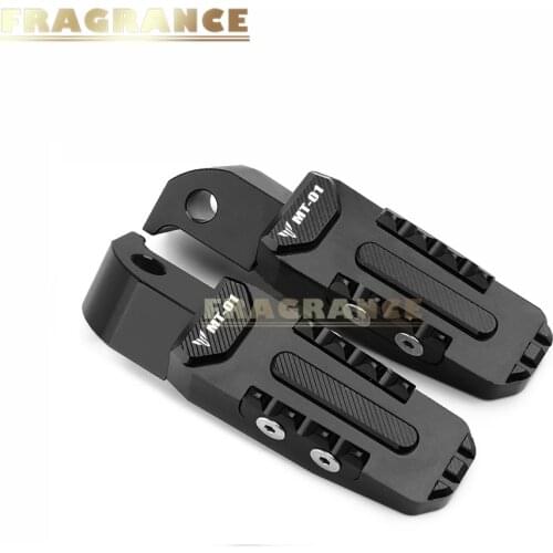 Motorcycle Rear Foot Pegs Rests Passenger Footrests For Yamaha MT03 MT07 MT09 Tracer MT01 MT10