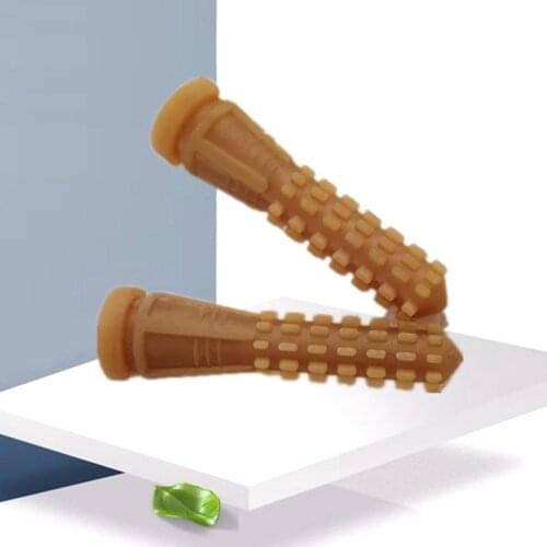 50 pcs/lot 9.5 cm Poultry Plucking Fingers Hair Removal Machine Glue Stick Chicken Plucker Beef Tendon Material Corn Rod