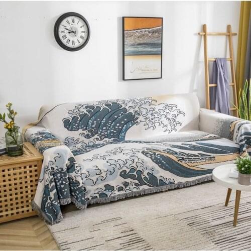 Sofa Beach Towel Picnic Cloth Camping Throw Blanket Decorative Slipcover Throws Rectangular Stitching Cabkle Knit Blanket
