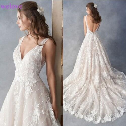Customized Wedding Dress 2020 New Korean Style Handmade Wedding Gown Bridal Wedding dress White Princess Bride Wedding Frocks