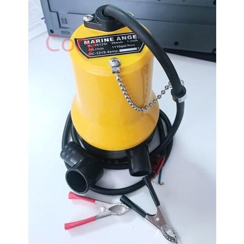 1PCS Mini Submersible Pump Immersible pump Bilge Water Pump Outdoor DC 12V 5.4A 50W