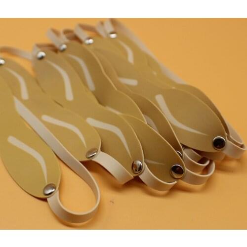 100pcs Practice Skin Model Head For Permanent Makeup Eyebrow Practice Skin Eyebrow Design Tools For Beginners