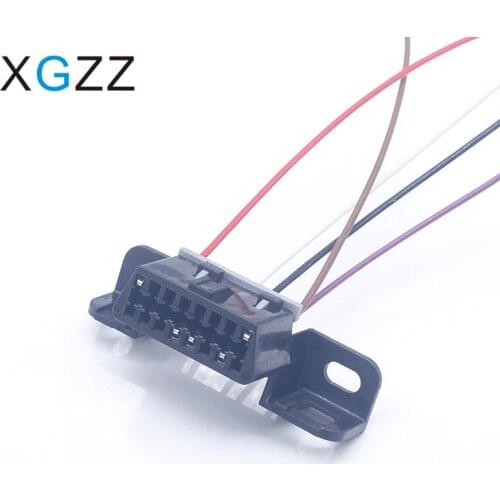 16 Pin OBD2 OBD-II Socket Automotive Diagnostic Interface OBDII OBD 2 Female Connector