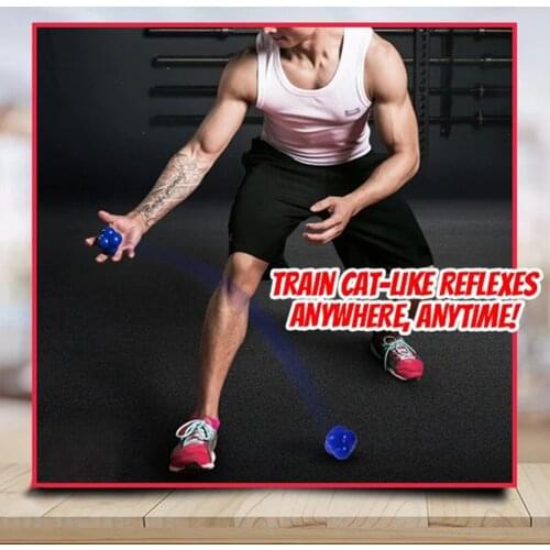 2pcs Sports Six Corner Kick Reaction Ball Agility Ball Speed Training Hand-eye Reaction Training To Improve Sports