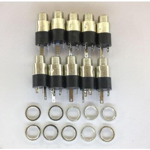 20pcs/lot PJ392 3.5mm Stereo Female Sockect Jack with Screw 3.5 Audio new original