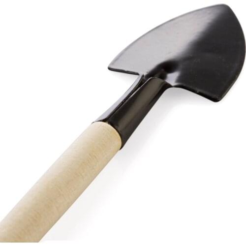 3Pcs/Set Mini Gardening Tools Wood Handle Stainless Steel Potted Plants Shovel Rake Spade Soil Raising Flowers Potted Plant Home