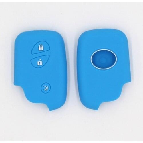 4PC Silicone Rubber Car Key Cover Case For Lexus ES200 ES260 ES350 ES300h LS350 LS500h UX250h Remote Key Protecor