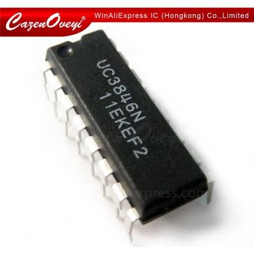 5pcs/lot UC3846N UC3846 DIP-16 In Stock