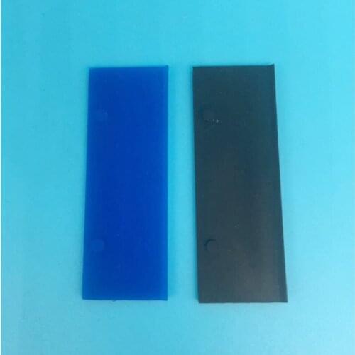 8PCS UV flatbed printer for epson dx5 dx7 clean wiper blade UV solvent ink two heads rubber soft wipers blade cleaning unit 62mm