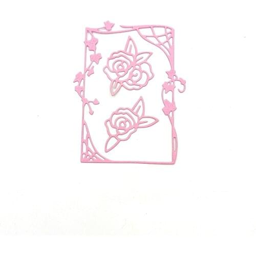 Julyarts Flower Frame Lace Card Making Supplies Mold For DIY Scrapbooking Card Decorative Embossing Die Mold 2021 New Handcraft