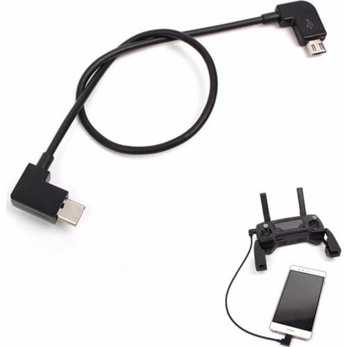 1pc Mavic Air Android to TYPE C Data Cable Remote Controller Data Line Smartphone Tablet Cable for DJI SPARK MAVIC PRO