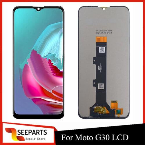 6.5'' Original For Motorola Moto G30 LCD Display With Touch Screen Assembly Repair Screen For Motorola G30 LCD XT2129-2 Display