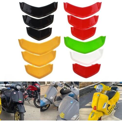 For Vespa GTS 300 HPE GTV Super Racing Sixties GTS300 Motorcycle Front Decoration Cover Accessories Colorful Decorative Parts