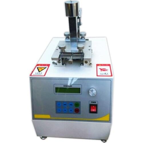 Leather Rubbing Fastness Tester/Electric Upper PU Leather Artificial Leather/Lining Color Resistance Testing Machine