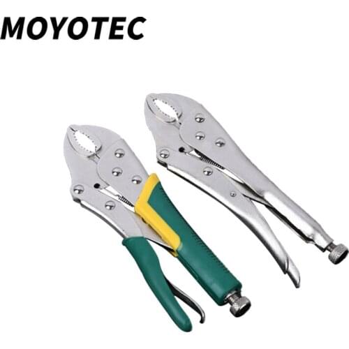 MOYOTEC 10 Inch Industrial Locking pliers High Torque Locking Vise Carbon Steel Thread Wrench Strong Pipe Clamp Fixing Hand Tool