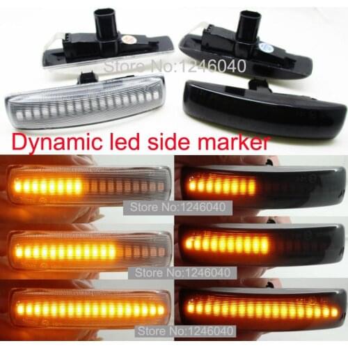 Led Dynamic Side Marker Turn Signal Light Sequential Blinker Light For Land Rover Range rover Discovery 3/4 Freelander 2 Sport