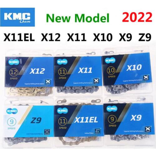 KMC Bike Chain 118L X11EL X12 X11 X10 X9 Z9 Bicycle Chain 10 Speed Road MTB Crankset 8 9 10 11 12s Derailleur hot selling 2020