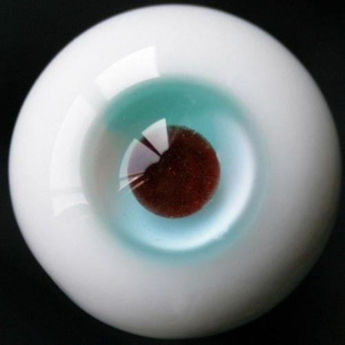 [wamami] 10mm Green Multicolor For BJD Doll Dollfie Coffee Pupil Glass Eyes Outfit