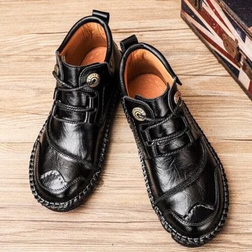 Casual Shoes Sneaker Casual Shoes Sapato Masculino Men Fashion 2020 Man Leather Zapatos Casuales For Mens Sport