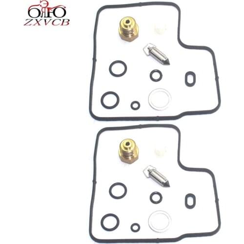 2set for PC800 Pacific Coast 1989-1990 PC 800 Motorcycle carburetor repair kit needle valve parts