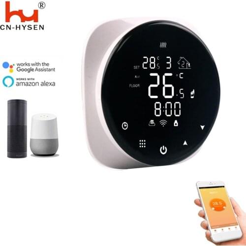 5+2 Days Weekly Programmable Hydronic Water Floor Heating And Gas Boiler WiFi Thermostat