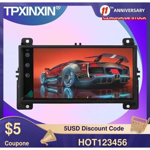 Android 9 Car GPS Navigation For JEEP Grand Cherokee 2008-2013 Tesla Style Head unit Multimedia player Auto Radio Tape Recorder