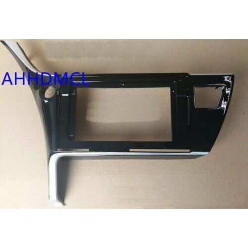 Car Fascias Navigation Frame Dash Kit For 10" ~ 10.2" Android Multimedia Player For Corolla L. H. D. 2017 2018