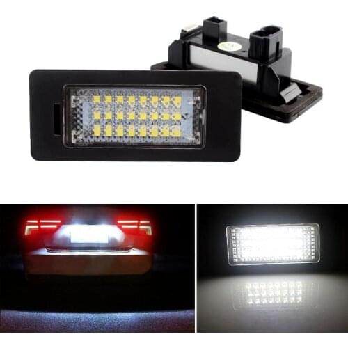 Canbus Led Number Plate For BMW Number License Plate Light Lamp white For BMW E39 M5 E70 E71 X5 X6 M5 E90 E92 E93 M3