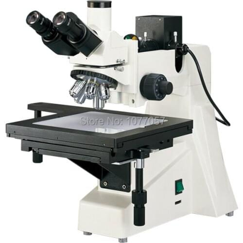 Hot Sale Made in China 50X-800X Trinocular Reflected Upright Metallurgical Microscope MM-XJL-201A