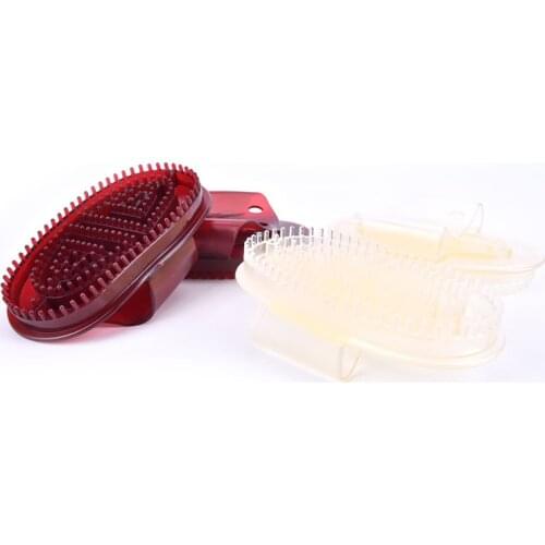 2PCS Soft Body Massager Brush Relaxing Glove Anti Cellulite Slimming Scrub Massager Bath Spa