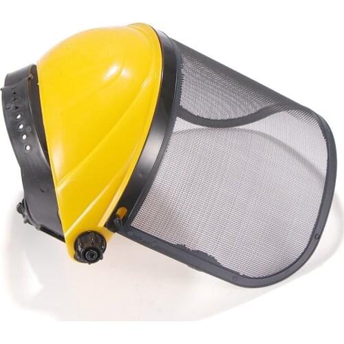 Logging Helmet Hat Forestry Safety Helmet Hat withFace Mesh Visor for Logging Brushcutter Forestry Protection Glass factory