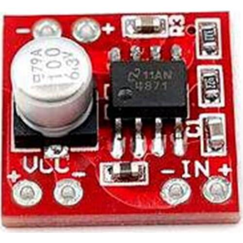 Mono Amplifier Board 3W Small Power Amplifier Board Module LM4871