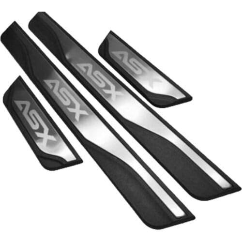 Auto Door Sill Plate Scuff Plate Threshold for Mitsubishi Asx 2013-2019 2020 Car Accessories