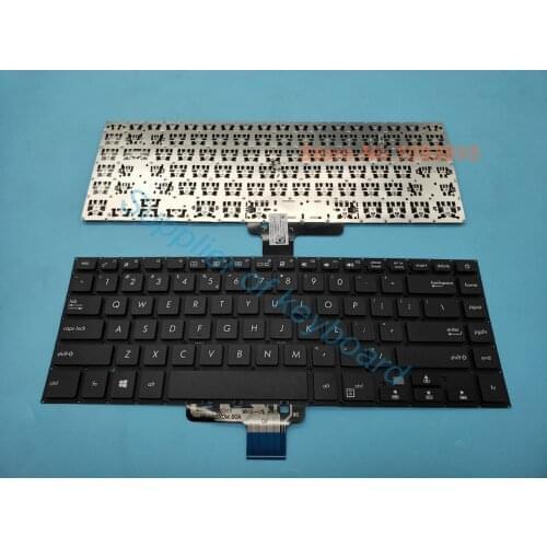 NEW English Keyboard For ASUS VivoBook S510 X510 X510UQ A510U K510U Laptop English Keyboard Black